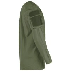 MFH US Long Sleeved T-Shirt With Sleeve Pockets OD Green -Brandit || Mil-Tec || Condor Sales 00123 OD Green 03