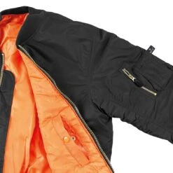 MFH US MA1 Flight Jacket Black -Brandit || Mil-Tec || Condor Sales 03552A MFH US MA1 Flight Jacket Black 03