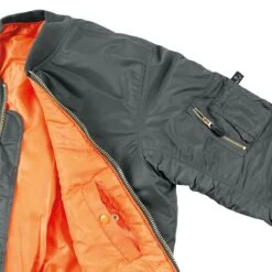 MFH US MA1 Flight Jacket Urban Grey 7 MFH US MA1 Flight Jacket Urban Grey -Brandit || Mil-Tec || Condor Sales 03552M MFH US MA1 Flight Jacket Urban Grey 03