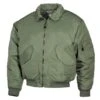 MFH US CWU Flight Jacket OD Green -Brandit || Mil-Tec || Condor Sales 03752B MFH US CWU Flight Jacket OD Green 001 1