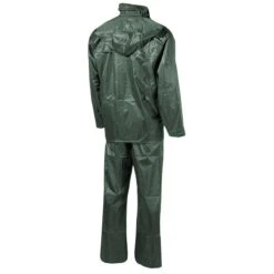 MFH 2-Piece Rain Suit Olive -Brandit || Mil-Tec || Condor Sales 08301BMFH2 PieceRainSuitOlive 02