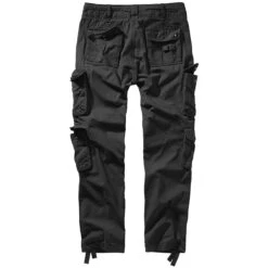 Brandit Pure Slim Fit Trousers Black -Brandit || Mil-Tec || Condor Sales 1016 2 Brandit Pure Slim Fit Trousers Black 02
