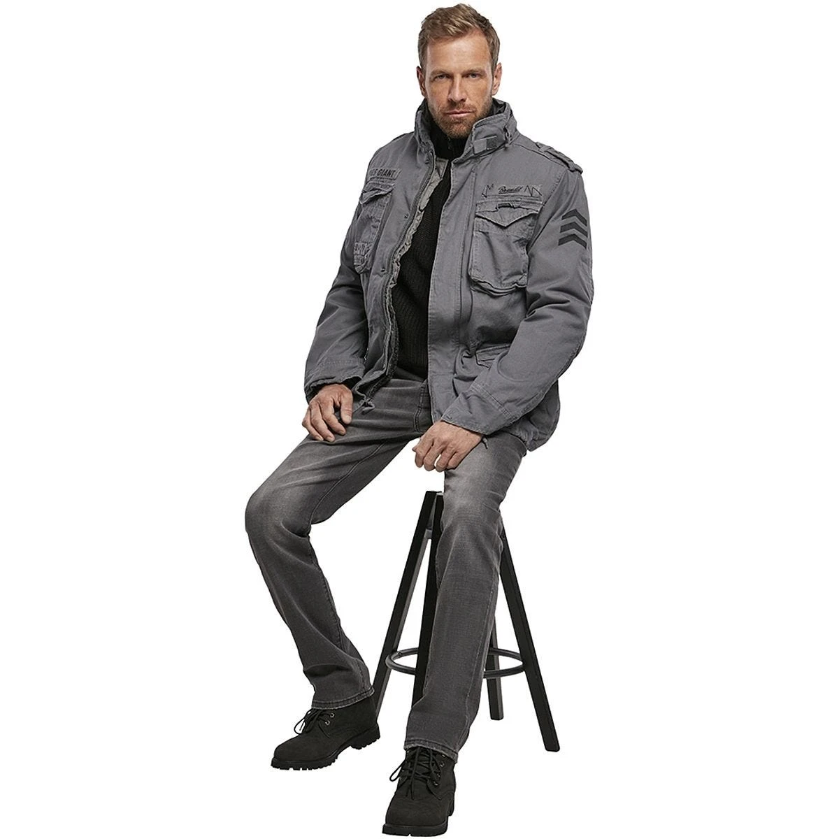 Brandit Rover Denim Jeans Black 5 Brandit Rover Denim Jeans Black - Image 3