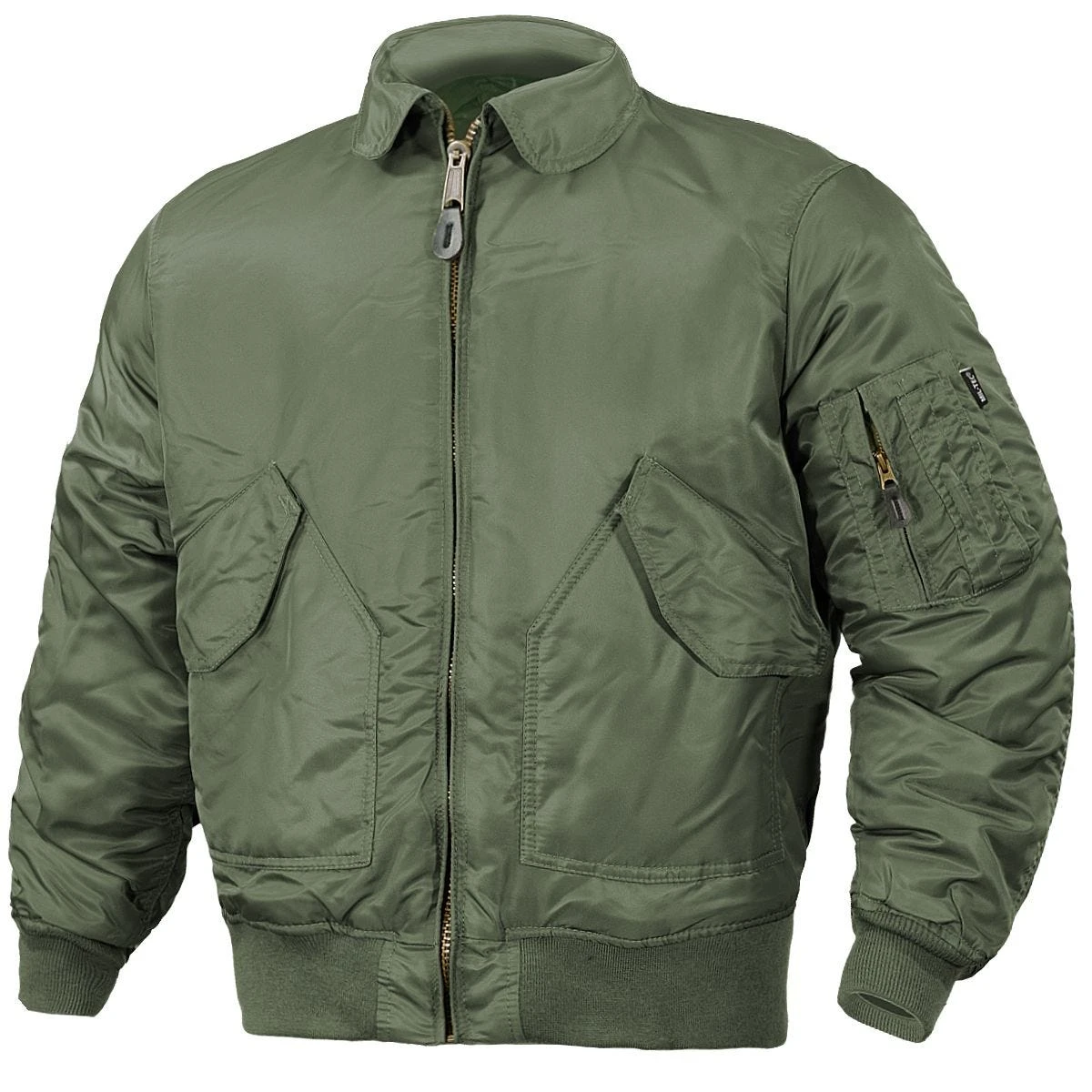 Mil-Tec US CWU Flight Jacket Basic Olive 3 Mil-Tec US CWU Flight Jacket Basic Olive
