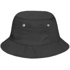 MFH Fisherman Bucket Hat Black -Brandit || Mil-Tec || Condor Sales 10653MFHFISHERHATBLACK2 AE