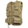 Mil-Tec Fishing Vest Khaki -Brandit || Mil-Tec || Condor Sales 10701004 Mil TecFishingVestKhaki 01