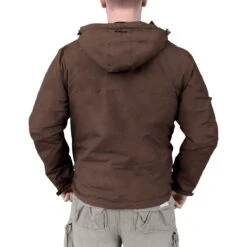 Surplus Windbreaker Jacket Brown -Brandit || Mil-Tec || Condor Sales 20 7001 05 surplus windbreaker jacket brown 55