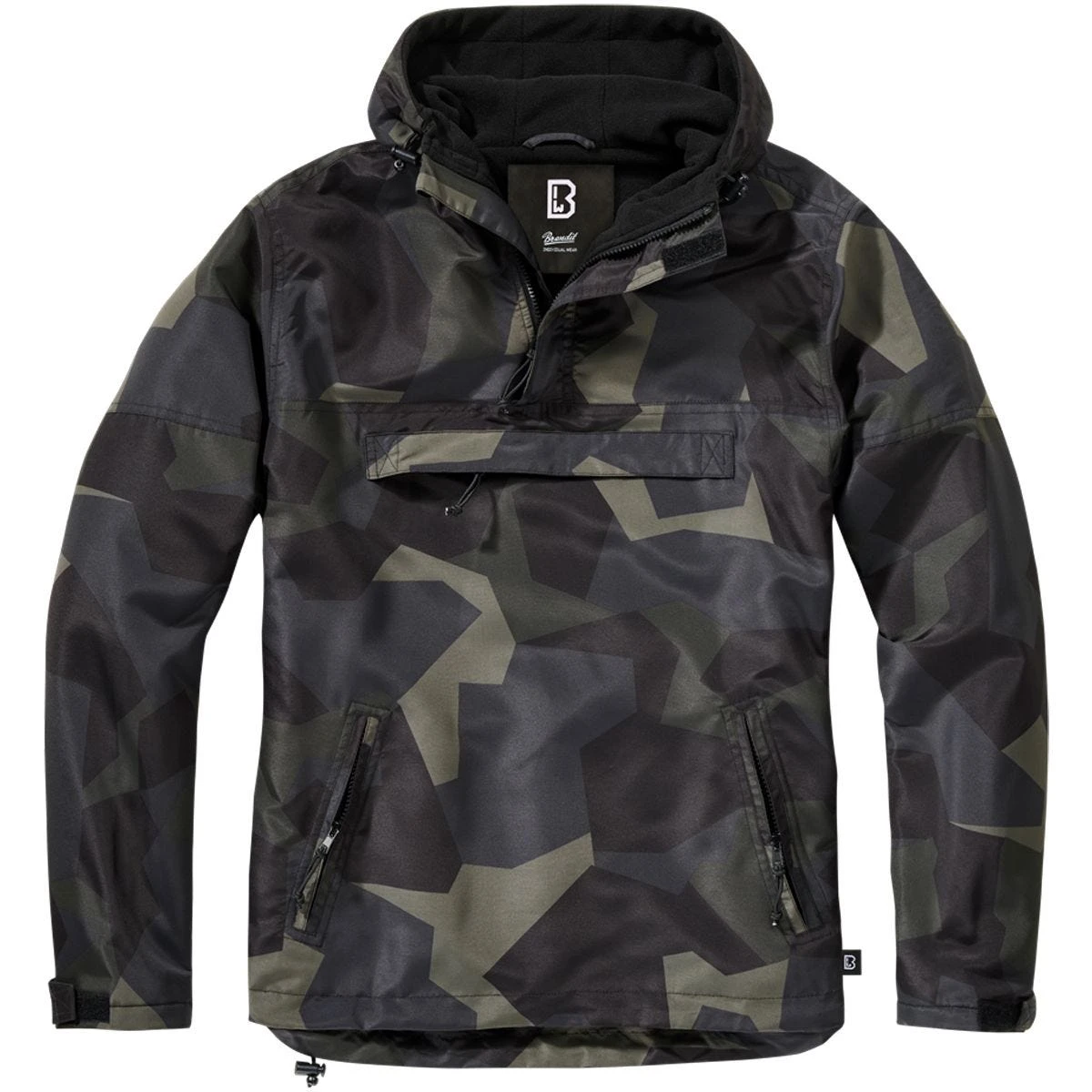 Brandit Windbreaker Swedish M90 Dark Camo 4 Brandit Windbreaker Swedish M90 Dark Camo - Image 2