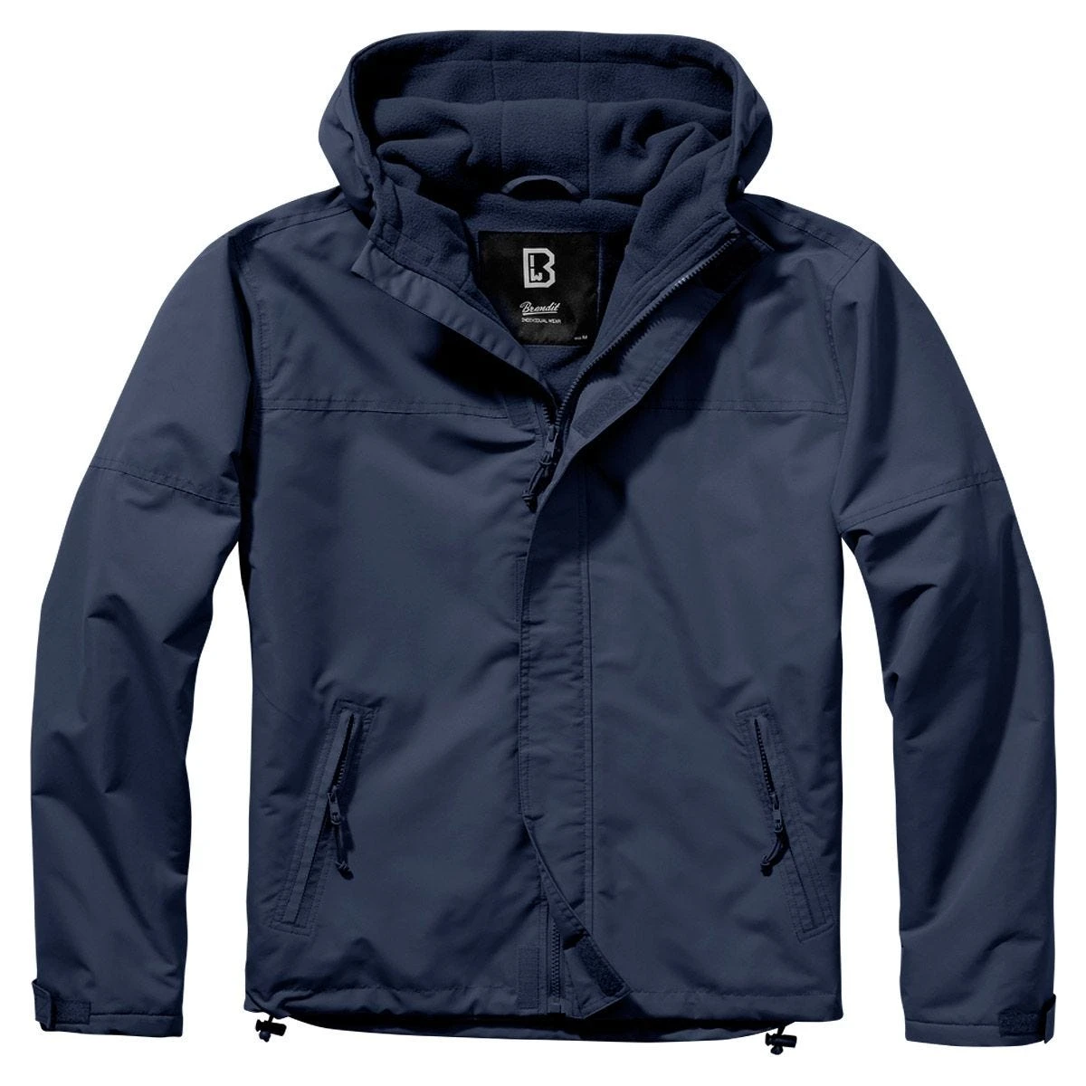 Brandit Windbreaker Front Zip Navy 3 Brandit Windbreaker Front Zip Navy