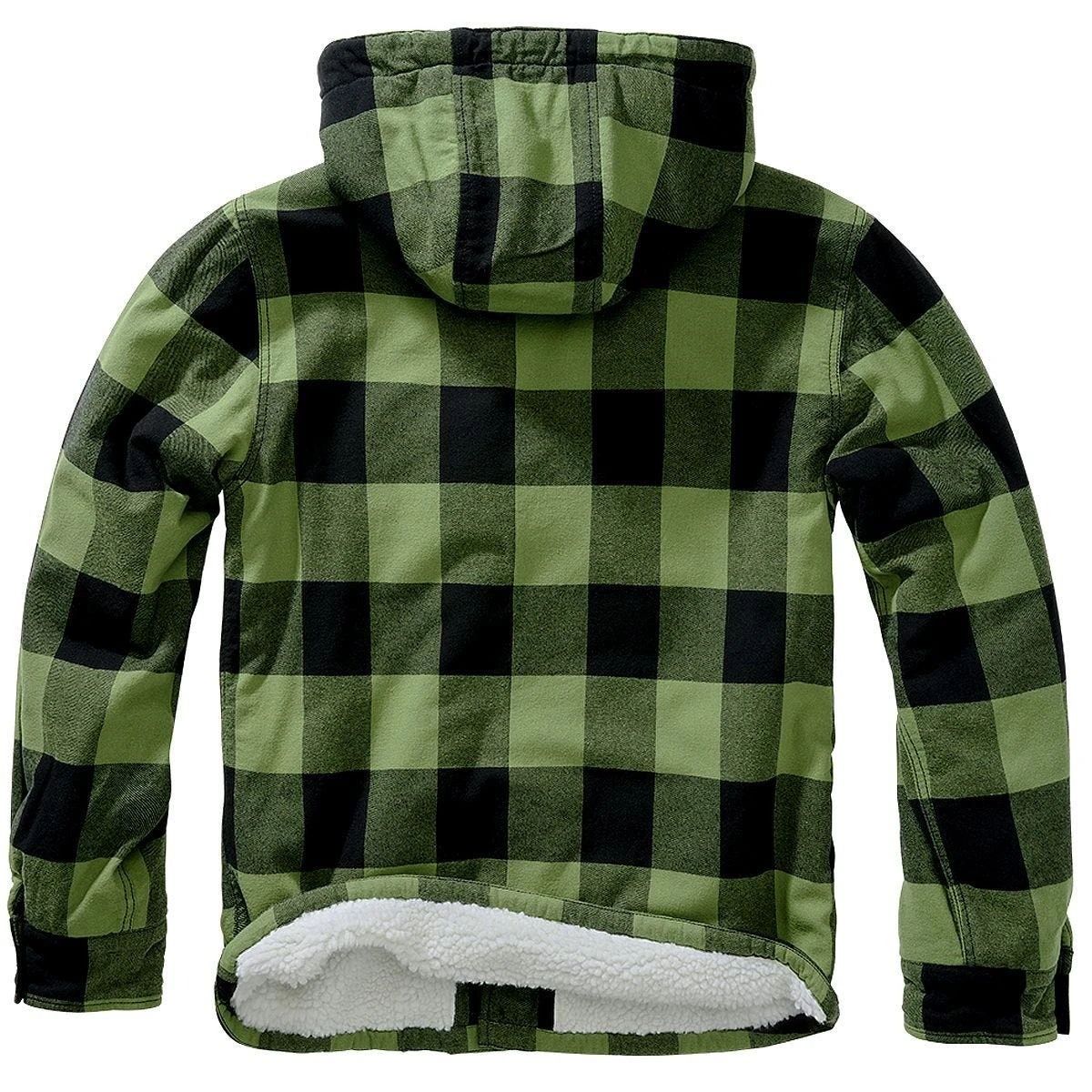 Brandit Lumber Hooded Jacket Black/Olive 4 Brandit Lumber Hooded Jacket Black/Olive - Image 2