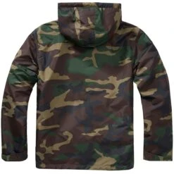 Brandit Windbreaker Sherpa Jacket Woodland 5 Brandit Windbreaker Sherpa Jacket Woodland -Brandit || Mil-Tec || Condor Sales 3173 10 Brandit Windbreaker Sherpa Jacket Woodland 2 2