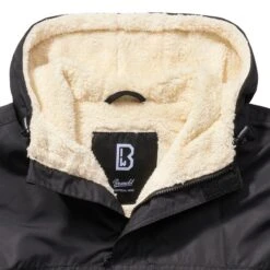Brandit Windbreaker Sherpa Jacket Black 5 Brandit Windbreaker Sherpa Jacket Black -Brandit || Mil-Tec || Condor Sales 3173 2 Brandit Windbreaker Sherpa Jacket Black 2 2