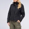 Brandit Ladies Windbreaker Front Zip Black -Brandit || Mil-Tec || Condor Sales 33113 2 Brandit Ladies Windbreaker Front Zip Black 1