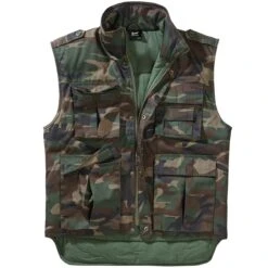 Brandit Ranger Vest Woodland -Brandit || Mil-Tec || Condor Sales 4014 10 Brandit WOODLAND 01