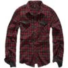 Brandit Checkshirt Duncan Red / Brown -Brandit || Mil-Tec || Condor Sales 4016 84 brandit checkshirt ducan red 01