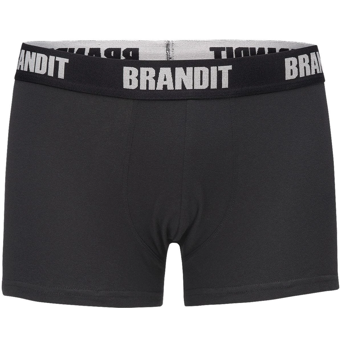 Brandit Boxer Shorts Logo 2 Pack Woodland / Black 5 Brandit Boxer Shorts Logo 2 Pack Woodland / Black - Image 3