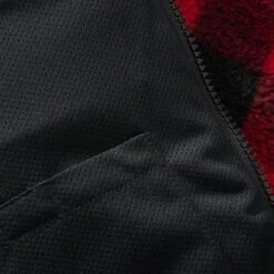 Brandit Teddyfleece Jacket Red/Black -Brandit || Mil-Tec || Condor Sales 5021 41 BRANDIT TEDDYFLEECE JACKET RED BLACK 004 8