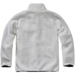 Brandit Teddyfleece Jacket White 9 Brandit Teddyfleece Jacket White -Brandit || Mil-Tec || Condor Sales 5021 7 BRANDIT TEDDYFLEECE JACKET WHITE 005 6