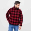 Brandit Teddyfleece Troyer Red/Black