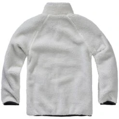Brandit Teddyfleece Troyer White 9 Brandit Teddyfleece Troyer White -Brandit || Mil-Tec || Condor Sales 5022 7 BRANDIT TEDDYFLEECE TROYER WHITE 005 6