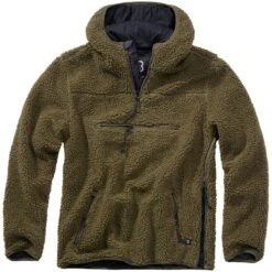 Brandit Teddyfleece Worker Pullover Olive