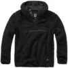 Brandit Teddyfleece Worker Pullover Black -Brandit || Mil-Tec || Condor Sales 5023 2 BRANDIT TEDDYFLEECE BLACK 001 6