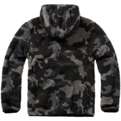 Brandit Teddyfleece Worker Pullover Dark Camo -Brandit || Mil-Tec || Condor Sales 5023 4 BRANDIT TEDDYFLEECE DARKCAMO 004 8