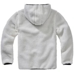Brandit Teddyfleece Worker Pullover White -Brandit || Mil-Tec || Condor Sales 5023 7 BRANDIT TEDDYFLEECE WHITE 004 6