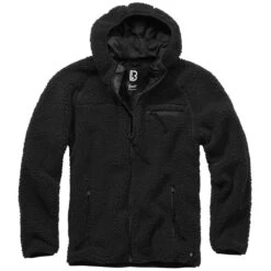 Brandit Teddyfleece Worker Jacket Black