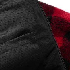 Brandit Teddyfleece Worker Jacket Red/Black 13 Brandit Teddyfleece Worker Jacket Red/Black -Brandit || Mil-Tec || Condor Sales 5024 41 BRANDIT TEDDYFLEECE RED BLACK 005 2