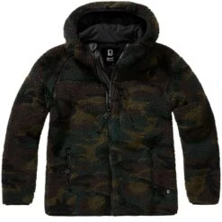 Brandit Ladies Teddyfleece Jacket Woodland -Brandit || Mil-Tec || Condor Sales 55005 10 Brandit Ladies Teddyfleece Jacket Woodland 01