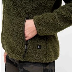 Brandit Ladies Teddyfleece Jacket Olive -Brandit || Mil-Tec || Condor Sales 55005 1 Brandit Ladies Teddyfleece Jacket Olive 07