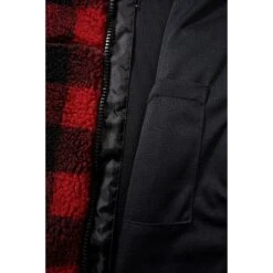 Brandit Ladies Teddyfleece Jacket Red / Black -Brandit || Mil-Tec || Condor Sales 55005 41 Brandit Ladies Teddyfleece Jacket Red Black 03