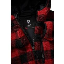 Brandit Ladies Teddyfleece Jacket Red / Black -Brandit || Mil-Tec || Condor Sales 55005 41 Brandit Ladies Teddyfleece Jacket Red Black 04