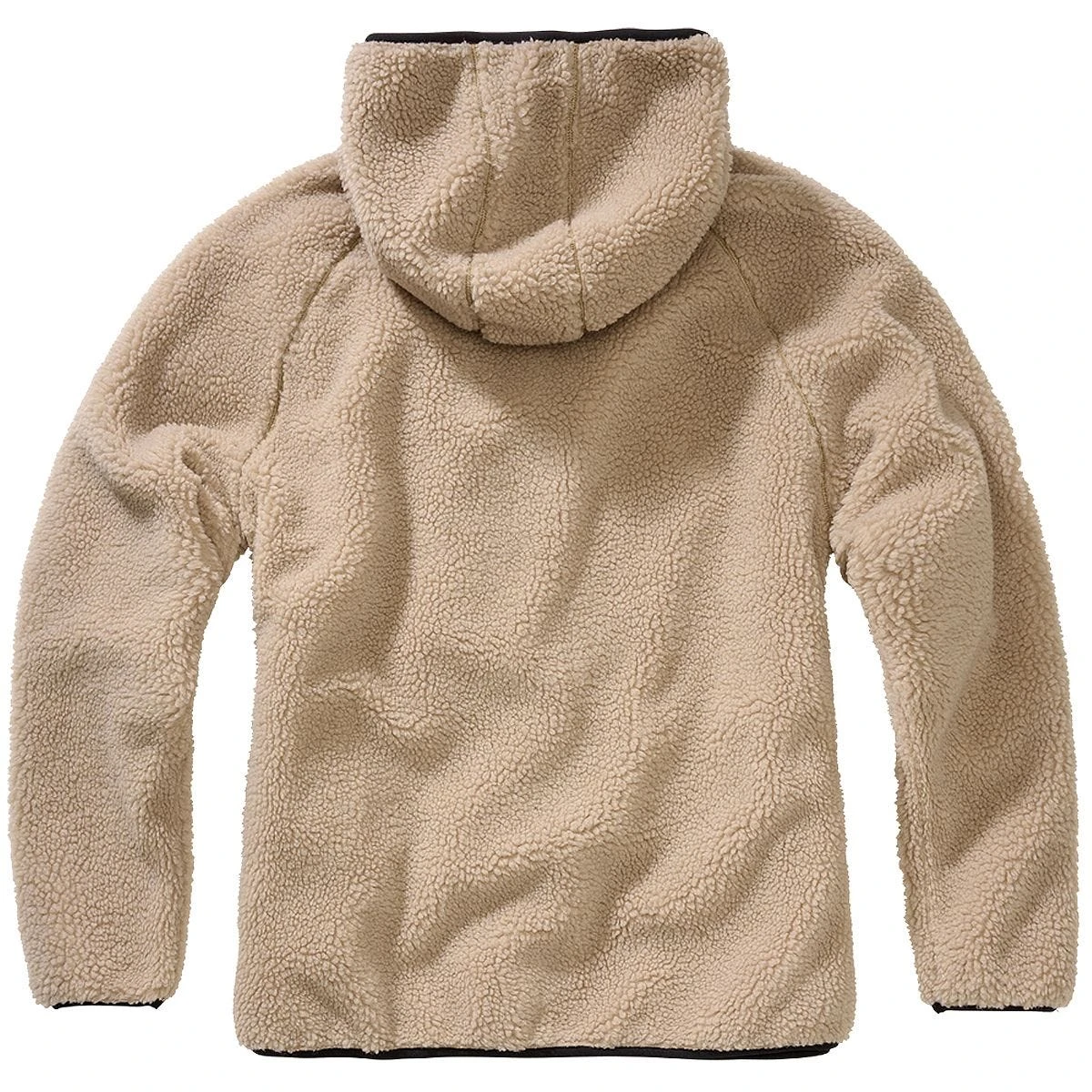 Brandit Ladies Teddyfleece Jacket Camel 4 Brandit Ladies Teddyfleece Jacket Camel - Image 2
