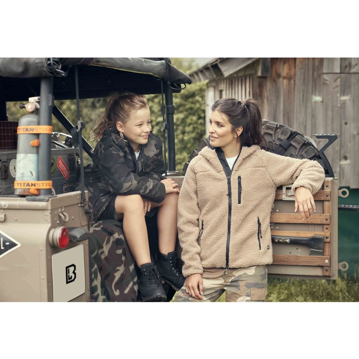 Brandit Ladies Teddyfleece Jacket Camel 8 Brandit Ladies Teddyfleece Jacket Camel - Image 6