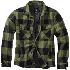 Brandit Lumber Jacket Black / Olive