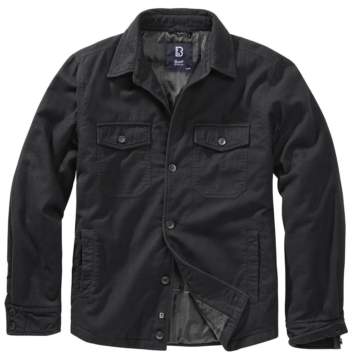 Brandit Lumber Jacket Black 3 Brandit Lumber Jacket Black