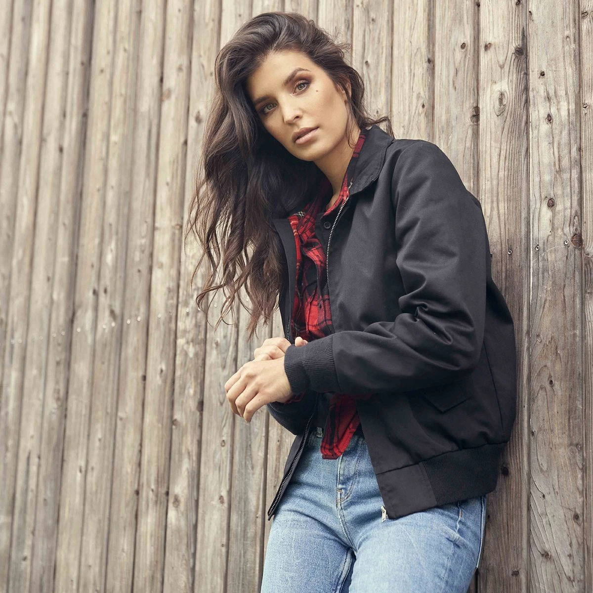 Brandit Ladies Lord Canterbury Jacket Black 4 Brandit Ladies Lord Canterbury Jacket Black - Image 2