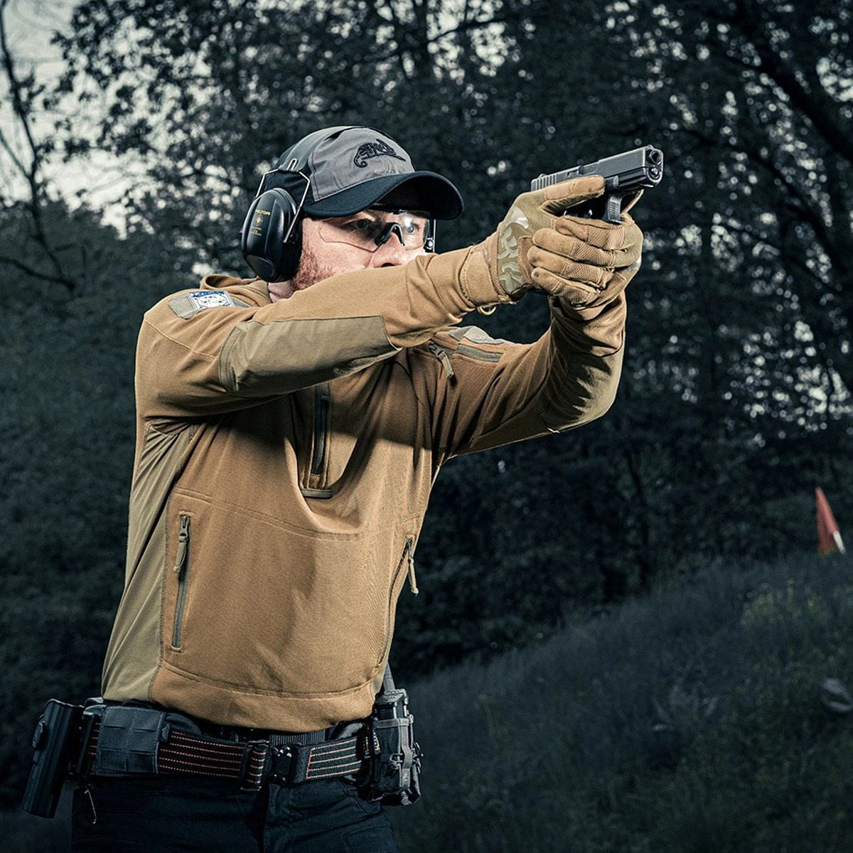 Helikon Range Hoodie TopCool Coyote/Adaptive Green 12 Helikon Range Hoodie TopCool Coyote/Adaptive Green - Image 10