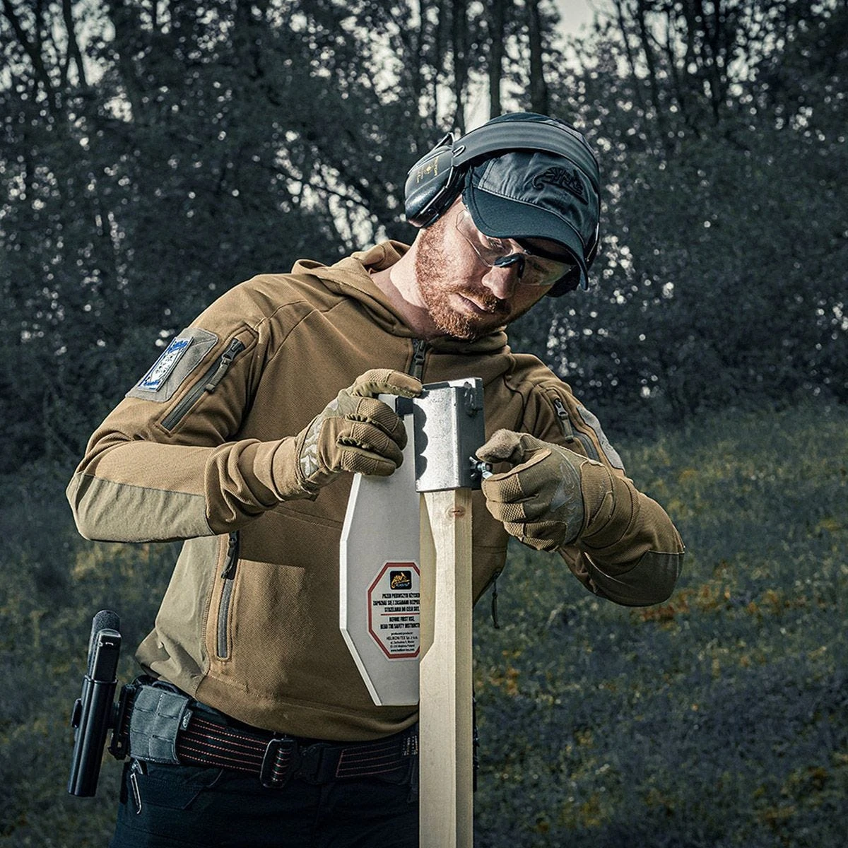 Helikon Range Hoodie TopCool Coyote/Adaptive Green 11 Helikon Range Hoodie TopCool Coyote/Adaptive Green - Image 9