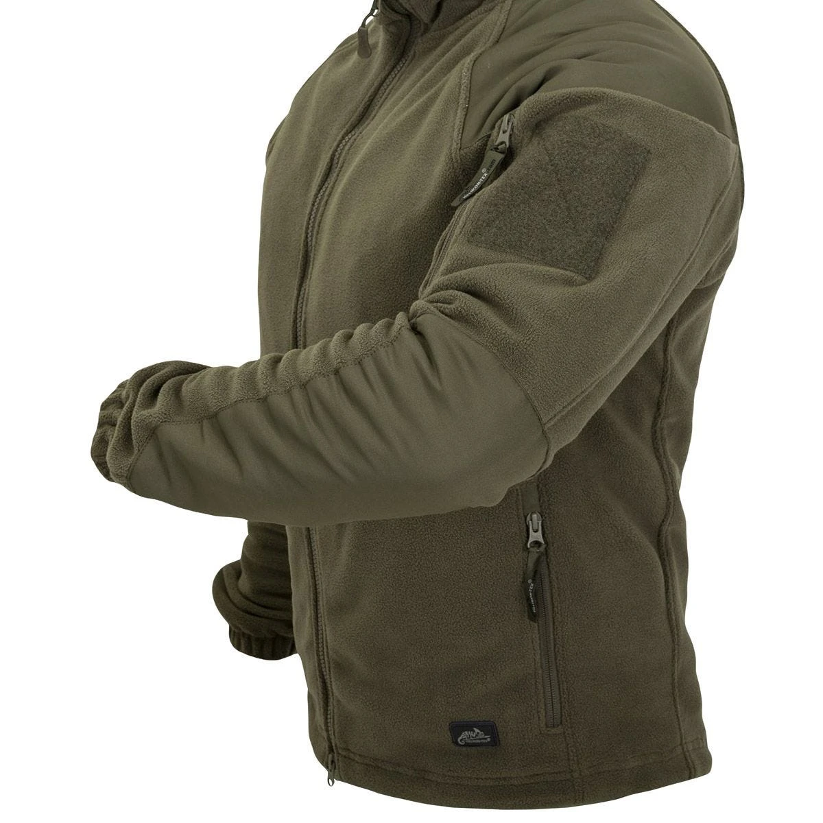 Helikon Cumulus Heavy Fleece Jacket Olive Green 5 Helikon Cumulus Heavy Fleece Jacket Olive Green - Image 3