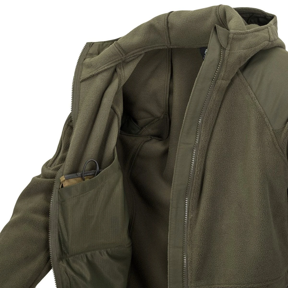 Helikon Cumulus Heavy Fleece Jacket Olive Green 8 Helikon Cumulus Heavy Fleece Jacket Olive Green - Image 6