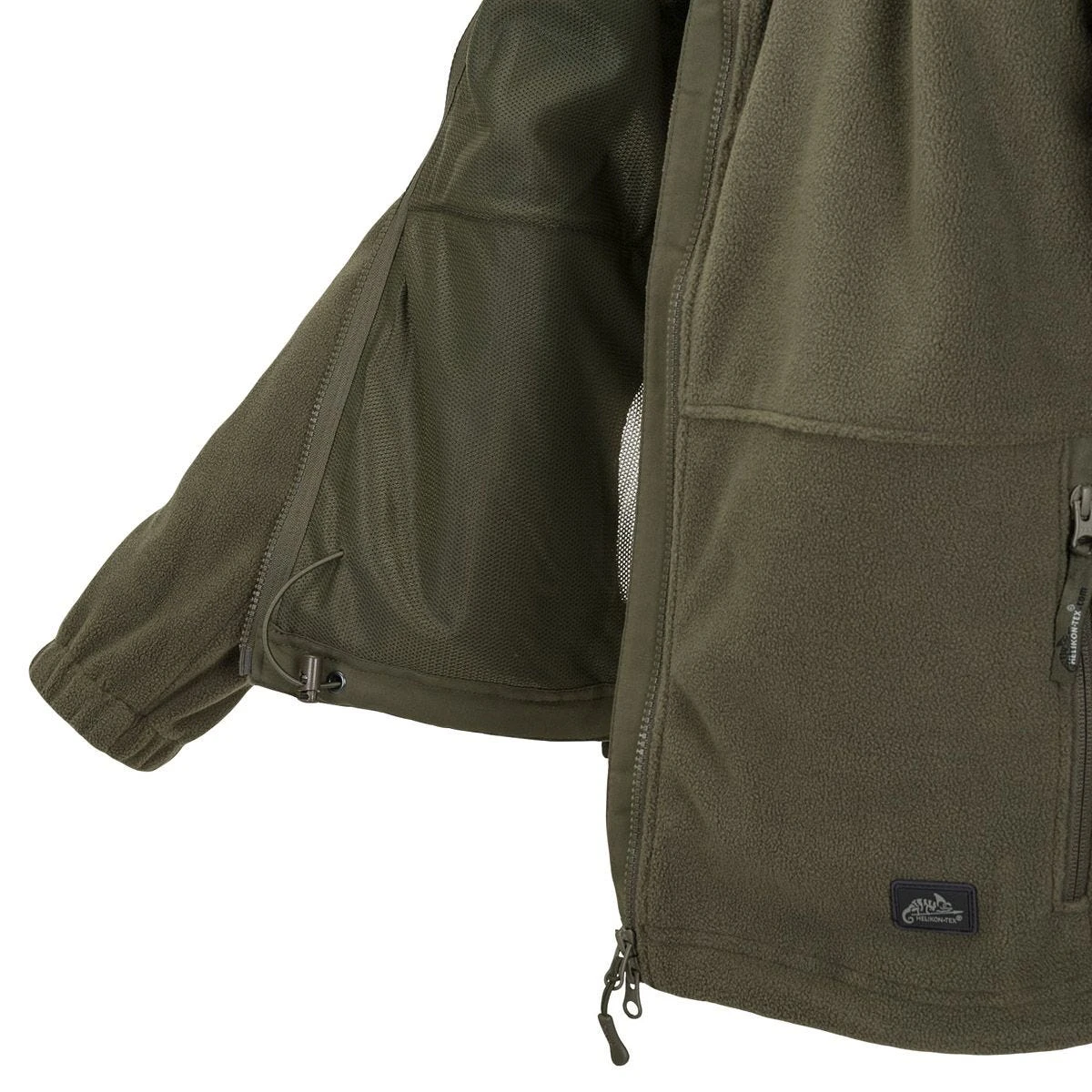 Helikon Cumulus Heavy Fleece Jacket Olive Green 9 Helikon Cumulus Heavy Fleece Jacket Olive Green - Image 7