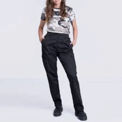 Mil-Tec Ladies Ranger Trousers Black 8 Mil-Tec Ladies Ranger Trousers Black -Brandit || Mil-Tec || Condor Sales BLACK CARGO WOMEN 12 07 02