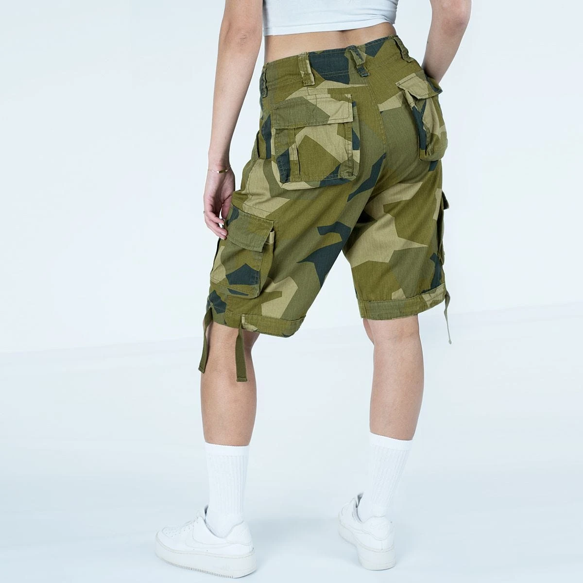 Brandit Ladies Urban Legend Shorts Swedish M90 Camo 5 Brandit Ladies Urban Legend Shorts Swedish M90 Camo - Image 3
