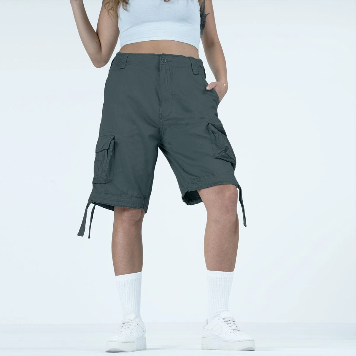 Brandit Ladies Urban Legend Shorts Anthracite 3 Brandit Ladies Urban Legend Shorts Anthracite