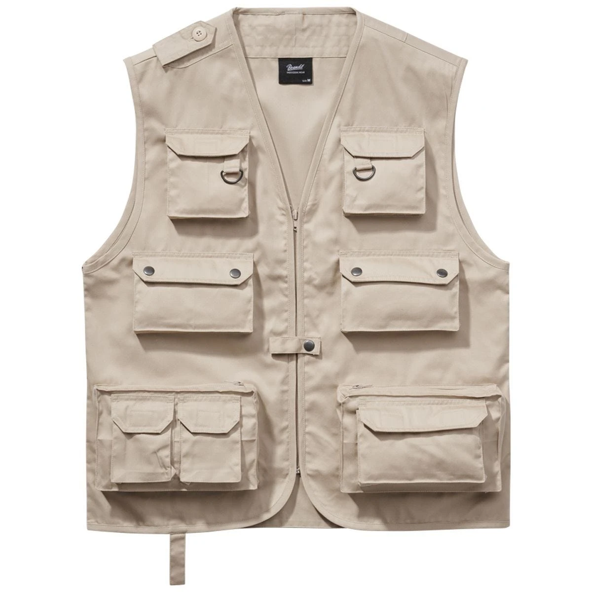 Brandit Hunting Vest Beige 3 Brandit Hunting Vest Beige