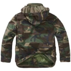 Brandit Kids M-65 Standard Jacket Woodland 5 Brandit Kids M-65 Standard Jacket Woodland -Brandit || Mil-Tec || Condor Sales Brandit Kids M 65 Standard Jacket Woodland 2 1200x1200