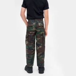 Brandit Kids US Ranger Trousers Woodland 9 Brandit Kids US Ranger Trousers Woodland -Brandit || Mil-Tec || Condor Sales Brandit Kids US Ranger Trousers Woodland 4 100x1200